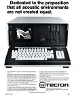 1984 Vintage Crown Techron System Computer TEF-10 Vintage Print AD