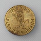 Collectable Brass Bottons Pleasure Beach Great Yarmouth Token