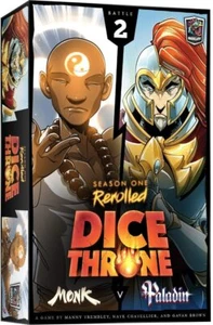 Dice Games Dice Throne Rerolled - Monk vs Paladin - Picture 1 of 1