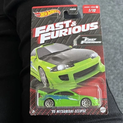 Hot Wheels 2017 Fast and Furious 95 Mitsubishi Eclipse  Green - Image 1 of 4