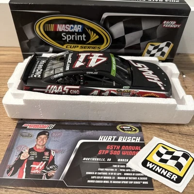 2014 Kurt Busch #41 Haas Automation Martinsville Win 1:24 Scale 1 of 1549 - Image 1 of 4
