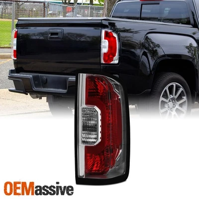 Luz trasera roja cromada para GMC Canyon 2015-2022 lámpara de freno pasajero derecho 15-22 Foto 1 de 4