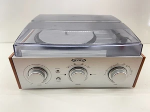 Jensen AM FM Stereo 3 Velocità Giradischi Giradischi, JTA-220A Funziona benissimo - Foto 1 di 11