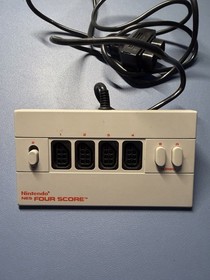 Nintendo NES Four Score Official 4-Player Controller Adapter Multi-tap NESE-034