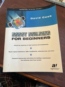Robot Building for Beginners - Paperback By Cook, David - - Foto 1 di 3