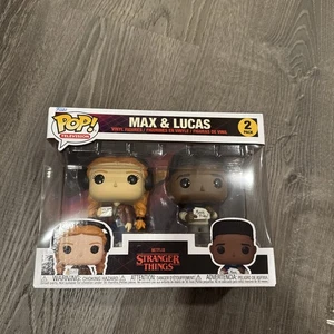 Figura Vinilo Funko Pop Stranger Things Max y Lucas Nueva Más Difícil de Encontrar  - Imagen 1 de 6