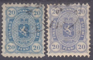 FINLANDIA 1875 - EDICIÓN DEFINITIVA Mi.: 16 Ay a+b - usado - Imagen 1 de 1