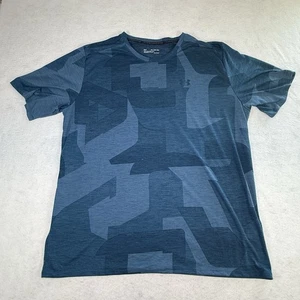 UNDER ARMOUR Threadborne Color BlockJersey T SHIRT Sz Mens 3XL - Picture 1 of 5