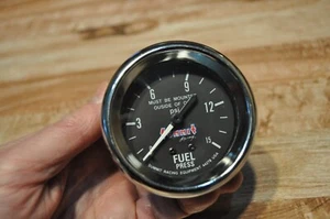 SUMMIT RACING Mechanical Fuel Pressure Gauge 2 5/8" DIAMETER G2912 - Picture 1 of 3