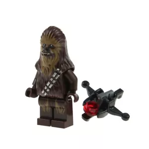 1x Lego Minifigur Star Wars Chewbacca braun Armbrust schwarz 75290 20105 sw0532 - Bild 1 von 3