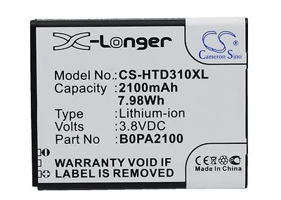 NUEVA Batería para HTC D310 D310w Dual SIM Desire 310 35H00211-00M-V Li-ion Foto 1 de 4