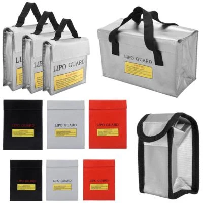 Explosionproof Lipo Battery Safe Bag Guard Fireproof Box Charge & Storage Bags - Image 1 of 4