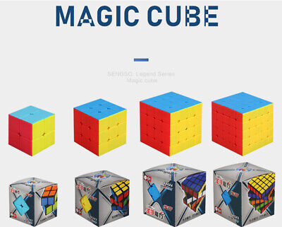 2-5 Level Magic Puzzle Cube Smooth Cube No Sticker Sengso Legend Decompression • 7.14£