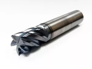 IMCO 3/4" Hartmetall Schaftfräser Fräser, 5FL CR.015 AlCrNX beschichtet, hergestellt in den USA, 65432 - Bild 1 von 2