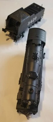 K-Line Die-Cast A.T.&S.F.  Steam Engine #3420 w/Tender 4-6-2  3-Rail O-Scale  - Image 1 of 4