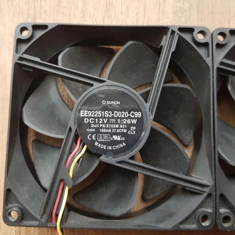 Sunon EE92251S3-D020-C99 3 pin case fan - Image 1 of 1