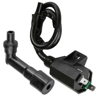 Bobina de encendido Caltric con tapa de arranque de bujía para Kawasaki KLR650 KL650 1987-2007 Foto 1 de 4