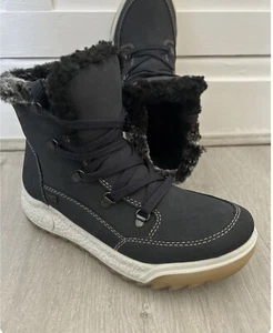 Rieker wasserabweisende warm gefütterte Wander Schnürstiefel navy Gr. 6 EU 39 UVP 78€ - Bild 1 von 8
