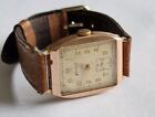 Rare Antique Vintage Rare Helvetia Watch 1930's 9ct Gold Case 
