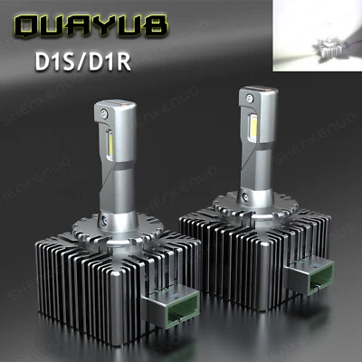 Lâmpada de farol de LED D1S FEIXE BAIXO 6000K branco brilhante nova 2X para BMW X5 2007-2017 - Imagem 1 de 4