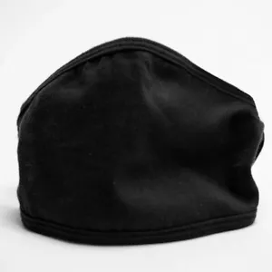 Face Mask w/o Pouch Two Ear Holes Cover Nose and Mouth, Double layer Face Mask - Picture 1 of 3