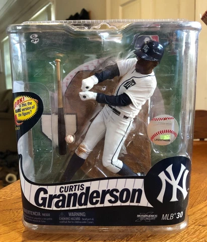 McFarlane - Detroit Tigers Variant CURTIS GRANDERSON Series 30 #913/1000 - Nice! Cover