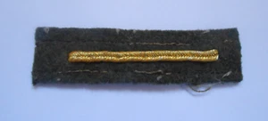 ww1 cloth wound stripe Gold braid on khaki award for one wound C - Picture 1 of 3