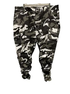 Rue 21+ Womens Camo Multicolor Jogger Pants Cargo Casual Plus Sz 3XL XXXL NWT - Picture 1 of 13