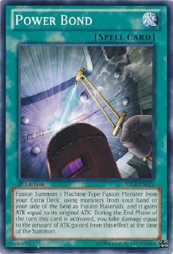 POWER BOND (Various Sets) - YuGiOh Common 1st Ed. Spell - Image 1 of 1