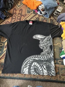 Vintage JNCO T Shirt Wrap Around Xxl Dragon Y2K Vtg Skate - Picture 1 of 6