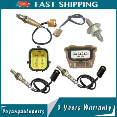 Sensor de oxígeno O2 4 piezas aguas arriba + aguas abajo para Nissan Murano & Quest 2011 3,5 L V6 Foto 1 de 4