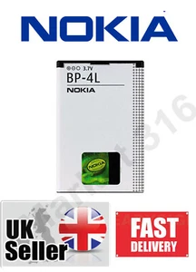 Nokia BP-4L  BL4L  PBATTERY FOR E52 E55 E61i E63 E71 E72 E90 N810 N800 6760 6790 - Picture 1 of 2