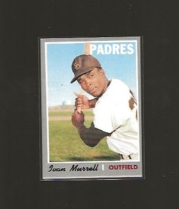 1970 TOPPS JUAN MURRELL #179 EX-EX+ MID-HIGHER GRADE