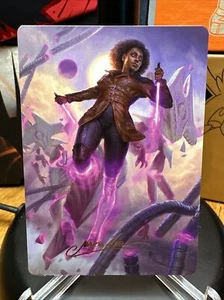 Kaya, Intangible Slayer 49/81 Art Series Phyrexia firmato confezione quasi nuovo timbrato - Foto 1 di 9
