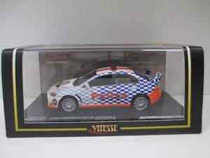 MITSUBISHI LANCER Evolution X EVO POLICE Australia par VITESSE ref 29317 au 1/43 - Foto 1 di 12