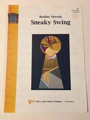 KJOS Нотный Музыкальный Центр Сценические Соло Фортепиано Промежуточного Уровня JP29 ~ ПОДЛЫЙ СВИНГ - Изображение 1 из 3