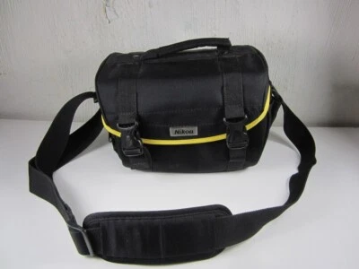 Nikon DLSR цифровой камеры чехол объектива аксессуар сумка черный желтый стартер гаджет - Изображение 1 из 4