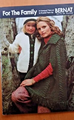 For The Family Bernat Book No 209 Knitting Pattern - Image 1 of 2