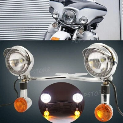 Luces de señal de paso de Estados Unidos para Yamaha V-Star XVS 1100 1300 650 950 Custom Classic Foto 1 de 4