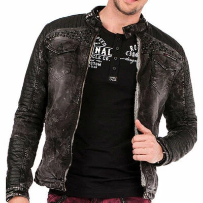 Chaqueta vaquera Cipo & Baxx VECTOR para hombre todas las tallas Foto 1 de 4