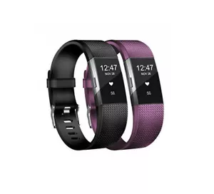 Cinturino orologio da polso piccolo 2 pezzi ricambio per Fitbit Charge 2, carica 2 HR - Foto 1 di 3