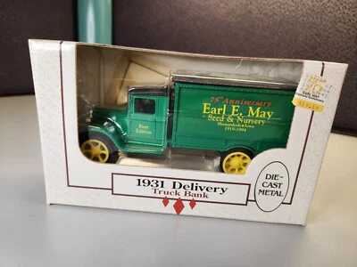 1931 Delivery Truck Bank 75th Ann  Earl May ERTL  1/34 Scale Die-Cast Metal, IA - Image 1 of 4