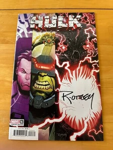 Hulk #6 Ryan Ottley Teaser Variante SIGNIERT mit Echtheitszertifikat (1. Auftritt Titan) - Bild 1 von 5