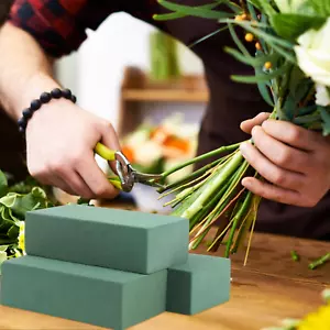 3 Pcs Floral Foam Bricks,Mini Florist Flower Foam Green Blocks Supplies for F... - Picture 1 of 7