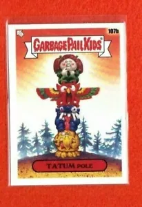 Cromo Garbage Pail Kids Series 3 2020 poste Tatum plata refractor 107b - Imagen 1 de 1