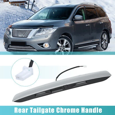 Rear Trunk Hatch Handle Trunk Lid Grip for Nissan Pathfinder13-19 Chrome Garnish - Image 1 of 4