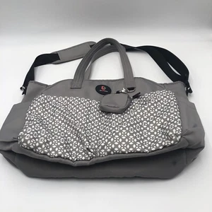 SUPROMOMI Diaper Bag Tote Gray Large Baby Bag Diaper Bag READ - Picture 1 of 11