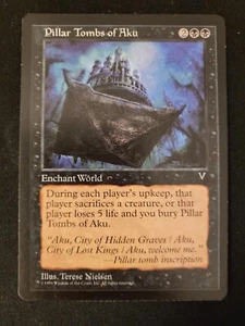 MTG Pillar Tombs of Aku Visions Regular Rare - Picture 1 of 1