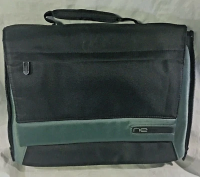 Belkin NE, Negro/Gris, Microfibra, Bolso Mensajero para Laptop, Estuche de Viaje, Computadora Foto 1 de 4