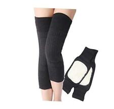  Unisex Cashmere Woolen Blend Knee Brace Pads Support Protector Winter Warm 